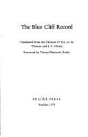 Tapa de The Blue Cliff Record