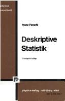 Tapa de Deskriptive Statistik. (Physica-Lehrbuch)