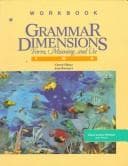 Tapa de Grammar Dimmensions Workbooks P Workbook 3
