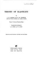 Tapa de Theory of Elasticity (Course of Theoretical Physics)