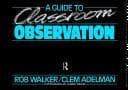 Tapa de A guide to classroom observation