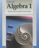 Tapa de Merrill Algebra 1