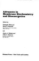 Tapa de Advances in membrane biochemistry and bioenergetics