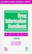 Tapa de Drug Information Handbook - Pocket Edition