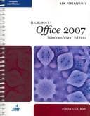 Tapa de New perspectives on Microsoft Office 2007