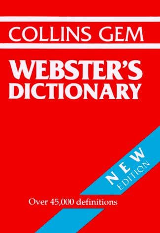 Tapa de Collins Gem Webster (Collins Gems)