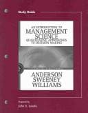 Tapa de An Introduction to Management Science