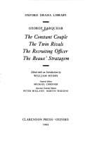 Tapa de The recruiting officer, and other plays
