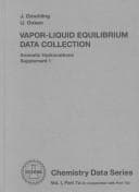 Tapa de Vapor-Liquid Equilibrium Data Collection