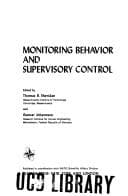 Tapa de Monitoring Behavior and Supervisory Control (NATO Conference Series: II, Systems Science)