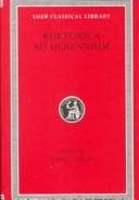 Tapa de Ad C. Herennium de ratione dicendi (Rhetorica ad Herennium)