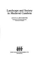 Tapa de Landscape and Society in Medieval Cumbria