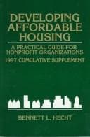 Tapa de Developing Affordable Housing: A Practical Guide for Nonprofit Organizations