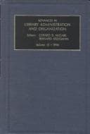Tapa de Advances in Library Administration and Organization