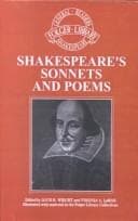 Tapa de Shakespeare's Sonnets and Poems