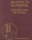 Tapa de Architect's handbook of construction detailing