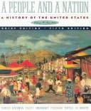Tapa de A People and a Nation: A History of the United States :Since 1865