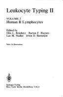 Tapa de Human B Lymphocytes (Leukocyte Typing II, Vol 2)