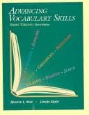 Tapa de Advancing Vocabulary Skills
