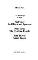 Tapa de The war plays