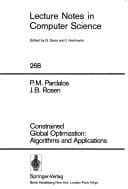 Tapa de Constrained global optimization