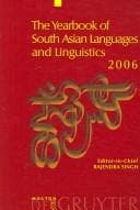 Tapa de Yearbook of South Asian Languages and Linguistics 2006