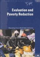Tapa de Evaluation and poverty reduction