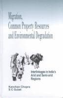 Tapa de Migration, Common Property Resources and Environmental Degradation