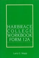 Tapa de Harbrace College Workbook