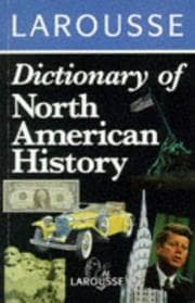 Tapa de Larousse dictionary of North American history