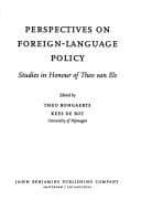 Tapa de Perspectives on Foreign Language Policy
