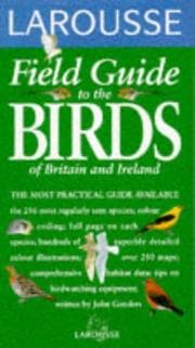 Tapa de Larousse Field Guide to the Birds of Britain and Ireland (Larousse Field Guides)