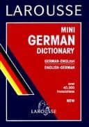 Tapa de Larousse Mini German-English, English-German Dictionary
