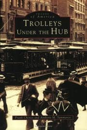 Tapa de Trolleys Under The Hub   (MA)  (Images  of  America)