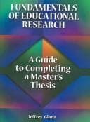 Tapa de Fundamentals of Educational Research
