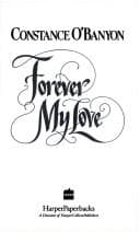 Tapa de Forever My Love