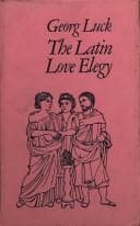 Tapa de The Latin love elegy