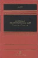 Tapa de American Constitutional Law