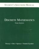 Tapa de Discrete Mathematics (Solutions manual)