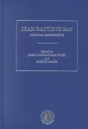 Tapa de Jean-Baptiste Say