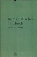 Tapa de Romanistisches Jahrbuch