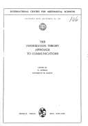 Tapa de The Information Theory Approach to Communications