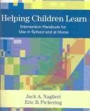 Tapa de Helping children learn