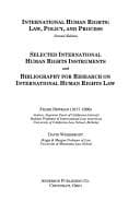 Tapa de International human rights : law, policy, and process