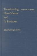 Tapa de Transforming New Orleans and its environs