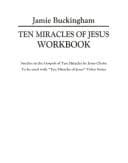 Tapa de Ten Miracles of Jesus-Workbook