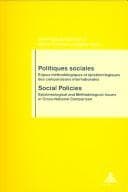 Tapa de Politiques sociales