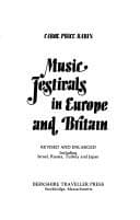 Tapa de Music Festivals in Europe and Britain