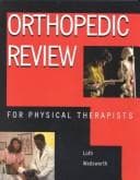 Tapa de Orthopedic review for physical therapists