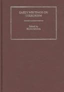 Tapa de Early Writings on Terrorism